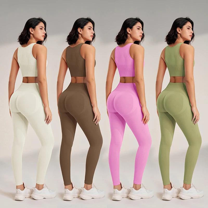 Seamless Yoga Set - FitStrengthX