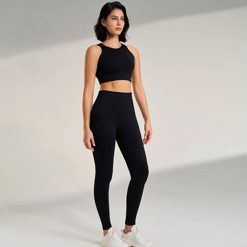 Seamless Yoga Set - FitStrengthX