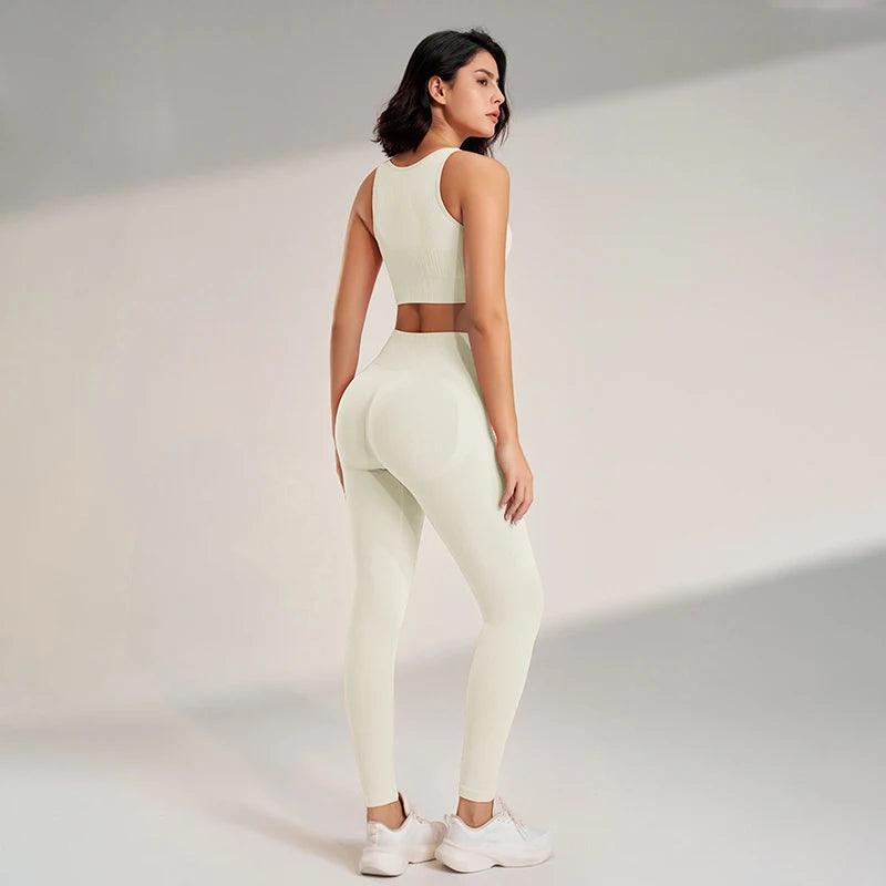 Seamless Yoga Set - FitStrengthX