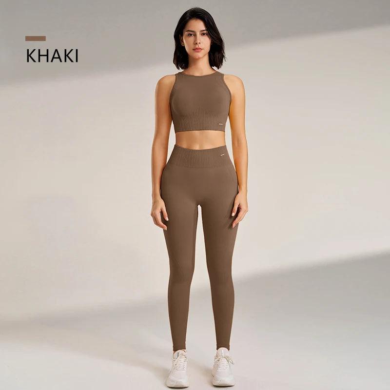 Seamless Yoga Set - FitStrengthX