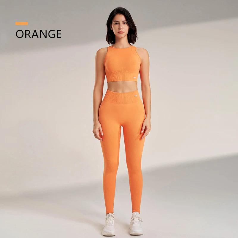 Seamless Yoga Set - FitStrengthX