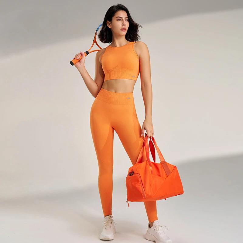 Seamless Yoga Set - FitStrengthX