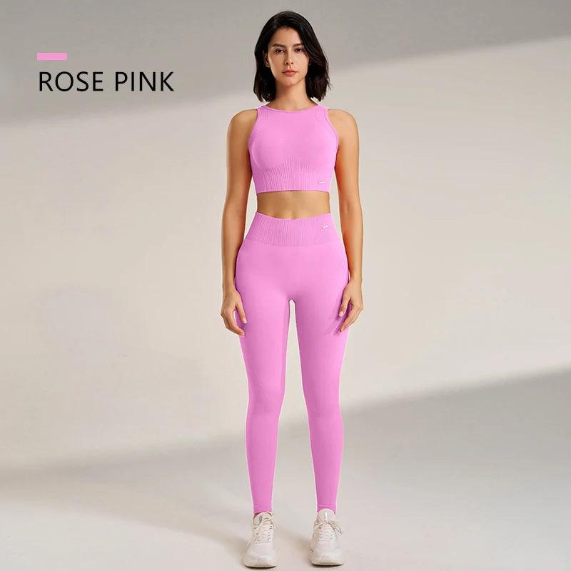 Seamless Yoga Set - FitStrengthX