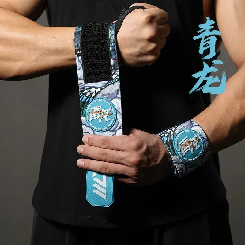 Weightlifting Wrist Straps by Muscle Duke