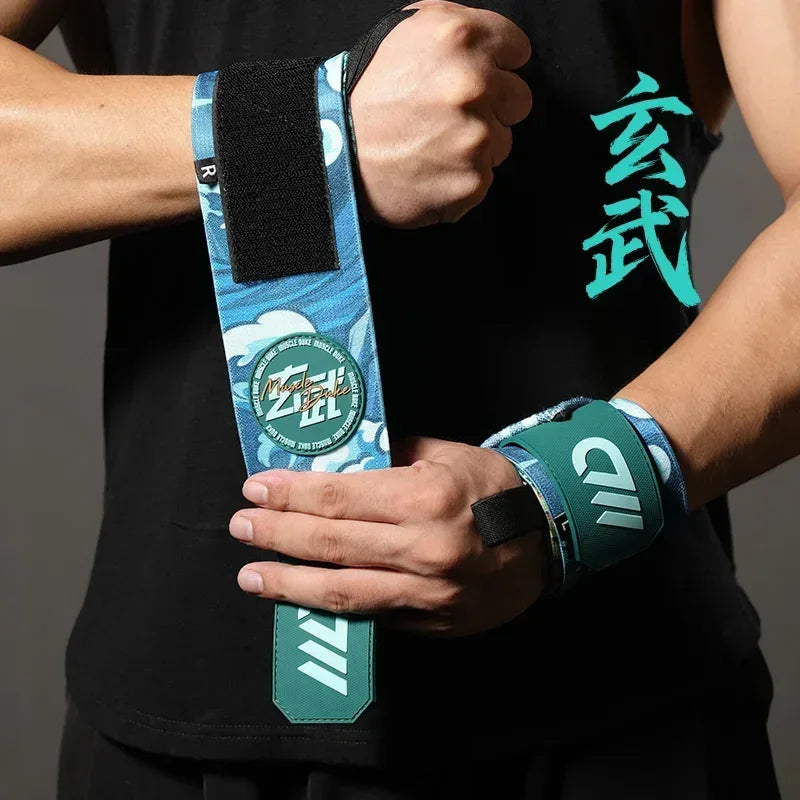 Weightlifting Wrist Straps by Muscle Duke