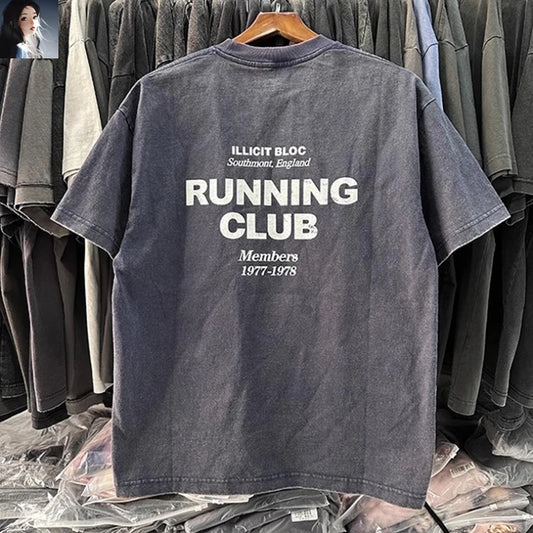 Washed Running Club Shirt