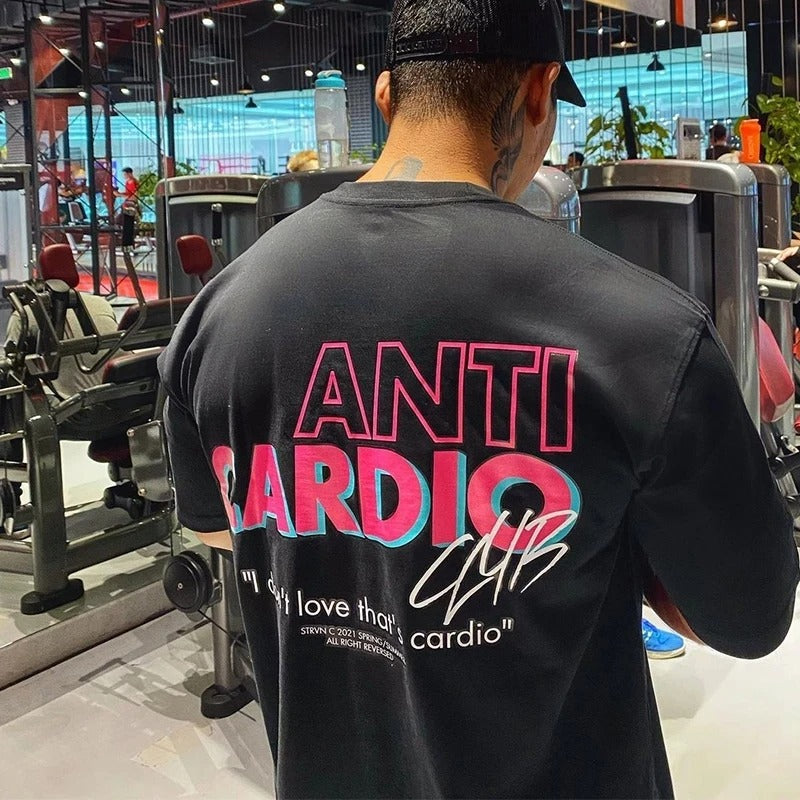 Anti Cardio Cardio Club Oversized Short Sleeve T-Shirt