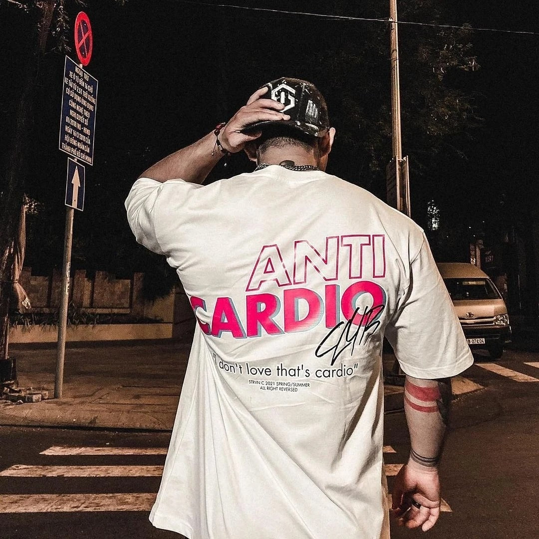 Anti Cardio Cardio Club Oversized Short Sleeve T-Shirt