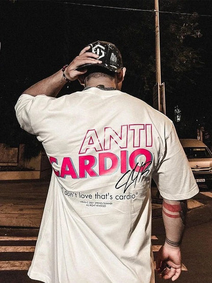 Anti Cardio Cardio Club Oversized Short Sleeve T-Shirt